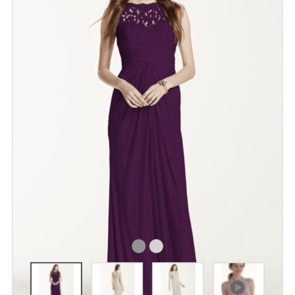 David’s Bridal Bridesmaids Dress